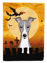 Load image into Gallery viewer, Halloween Italian Greyhound Flag Canvas House Size BB1794CHF