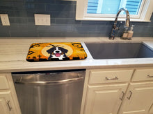 Load image into Gallery viewer, Halloween Bernese Mountain Dog Dish Drying Mat – Absorbent, Artistic Kitchen Essentials BB1795DDM