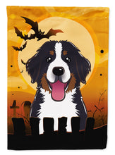 Load image into Gallery viewer, Halloween Bernese Mountain Dog Garden Flag – Decorative Outdoor Yard Flag BB1795GF