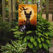 Load image into Gallery viewer, Halloween Min Pin Garden Flag – Decorative Outdoor Yard Flag BB1798GF