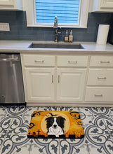 Load image into Gallery viewer, Halloween Border Collie Machine Washable Memory Foam Mat BB1799RUG