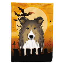 Load image into Gallery viewer, Halloween Sheltie Flag Canvas House Size BB1800CHF