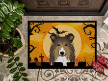 Load image into Gallery viewer, Halloween Sheltie Doormat - 24x36 Decorative Floor Mat – Indoor/Outdoor Rug with Artistic Flair BB1800JMAT