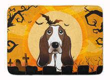Load image into Gallery viewer, Halloween Basset Hound Machine Washable Memory Foam Mat BB1801RUG
