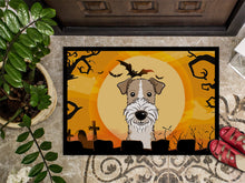 Load image into Gallery viewer, Halloween Wire Haired Fox Terrier Doormat - 24x36 Decorative Floor Mat – Indoor/Outdoor Rug with Artistic Flair BB1805JMAT