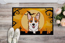 Load image into Gallery viewer, Halloween Red Corgi Doormat - 24x36 Decorative Floor Mat – Indoor/Outdoor Rug with Artistic Flair BB1812JMAT