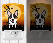 Load image into Gallery viewer, Halloween Tricolor Corgi Ceramic Night Light BB1813CNL