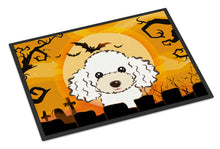 Load image into Gallery viewer, Halloween White Poodle Doormat - 24x36 Decorative Floor Mat – Indoor/Outdoor Rug with Artistic Flair BB1815JMAT