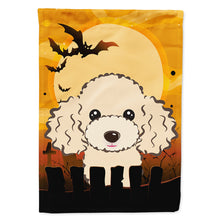 Load image into Gallery viewer, Halloween Buff Poodle Flag Canvas House Size BB1816CHF
