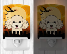 Load image into Gallery viewer, Halloween Buff Poodle Ceramic Night Light BB1816CNL