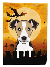 Load image into Gallery viewer, Halloween Jack Russell Terrier Garden Flag – Decorative Outdoor Yard Flag BB1819GF