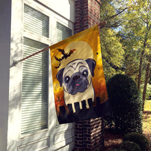 Load image into Gallery viewer, Halloween Fawn Pug Flag Canvas House Size BB1820CHF
