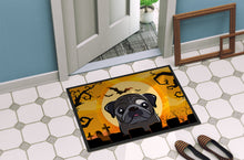 Load image into Gallery viewer, Halloween Black Pug Doormat - 24x36 Decorative Floor Mat – Indoor/Outdoor Rug with Artistic Flair BB1821JMAT