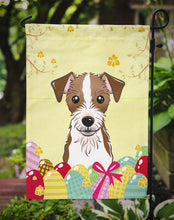 Load image into Gallery viewer, Jack Russell Terrier Easter Egg Hunt Garden Flag - Outdoor Decorative Yard Flag BB1884GF