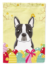 Load image into Gallery viewer, Boston Terrier Easter Egg Hunt Garden Flag - Outdoor Decorative Yard Flag BB1885GF