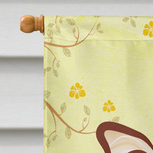 Load image into Gallery viewer, Yorkie Yorkshire Terrier Easter Egg Hunt Flag Canvas House Size BB1886CHF