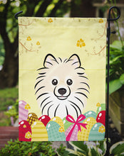 Load image into Gallery viewer, Pomeranian Easter Egg Hunt Garden Flag - Outdoor Decorative Yard Flag BB1889GF