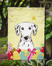 Load image into Gallery viewer, Dalmatian Easter Egg Hunt Garden Flag - Outdoor Decorative Yard Flag BB1892GF