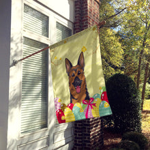 Load image into Gallery viewer, German Shepherd Easter Egg Hunt Flag Canvas House Size BB1893CHF