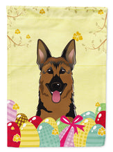 Load image into Gallery viewer, German Shepherd Easter Egg Hunt Flag Canvas House Size BB1893CHF