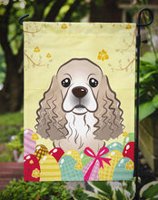 Load image into Gallery viewer, Cocker Spaniel Easter Egg Hunt Garden Flag - Outdoor Decorative Yard Flag BB1898GF