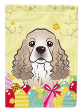 Load image into Gallery viewer, Cocker Spaniel Easter Egg Hunt Garden Flag - Outdoor Decorative Yard Flag BB1898GF