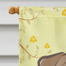 Load image into Gallery viewer, English Bulldog  Easter Egg Hunt Flag Canvas House Size BB1901CHF