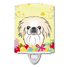 Load image into Gallery viewer, Pekingese Easter Egg Hunt Ceramic Night Light BB1903CNL