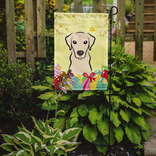 Load image into Gallery viewer, Yellow Labrador Easter Egg Hunt Garden Flag - Outdoor Decorative Yard Flag BB1904GF