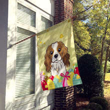 Load image into Gallery viewer, Cavalier Spaniel Easter Egg Hunt Flag Canvas House Size BB1906CHF