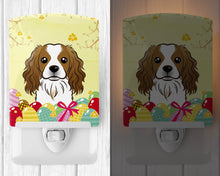 Load image into Gallery viewer, Cavalier Spaniel Easter Egg Hunt Ceramic Night Light BB1906CNL