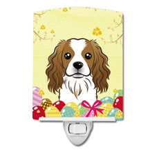 Load image into Gallery viewer, Cavalier Spaniel Easter Egg Hunt Ceramic Night Light BB1906CNL
