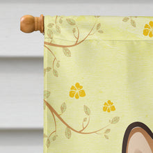 Load image into Gallery viewer, Shiba Inu Easter Egg Hunt Flag Canvas House Size BB1907CHF