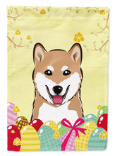Load image into Gallery viewer, Shiba Inu Easter Egg Hunt Garden Flag - Outdoor Decorative Yard Flag BB1907GF