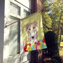 Load image into Gallery viewer, Borzoi Easter Egg Hunt Flag Canvas House Size BB1910CHF
