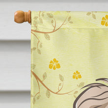 Load image into Gallery viewer, Borzoi Easter Egg Hunt Flag Canvas House Size BB1910CHF
