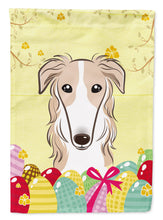 Load image into Gallery viewer, Borzoi Easter Egg Hunt Garden Flag - Outdoor Decorative Yard Flag BB1910GF