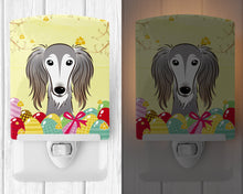 Load image into Gallery viewer, Saluki Easter Egg Hunt Ceramic Night Light BB1911CNL