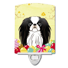 Load image into Gallery viewer, Japanese Chin Easter Egg Hunt Ceramic Night Light BB1912CNL