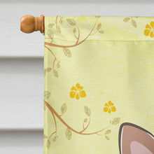 Load image into Gallery viewer, Yorkie Puppy Easter Egg Hunt Flag Canvas House Size BB1914CHF