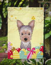 Load image into Gallery viewer, Yorkie Puppy Easter Egg Hunt Garden Flag - Outdoor Decorative Yard Flag BB1914GF