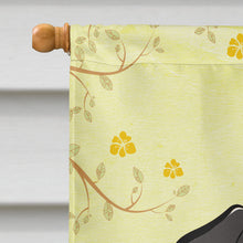 Load image into Gallery viewer, Black Labrador Easter Egg Hunt Flag Canvas House Size BB1917CHF