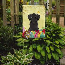 Load image into Gallery viewer, Black Labrador Easter Egg Hunt Garden Flag - Outdoor Decorative Yard Flag BB1917GF
