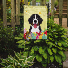 Load image into Gallery viewer, Bernese Mountain Dog Easter Egg Hunt Garden Flag - Outdoor Decorative Yard Flag BB1919GF