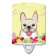 Load image into Gallery viewer, French Bulldog Easter Egg Hunt Ceramic Night Light BB1920CNL