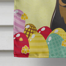 Load image into Gallery viewer, Min Pin Easter Egg Hunt Flag Canvas House Size BB1922CHF