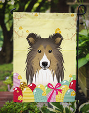 Load image into Gallery viewer, Sheltie Easter Egg Hunt Garden Flag - Outdoor Decorative Yard Flag BB1924GF