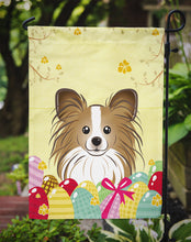 Load image into Gallery viewer, Papillon Easter Egg Hunt Garden Flag - Outdoor Decorative Yard Flag BB1930GF