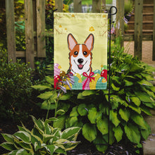 Load image into Gallery viewer, Red Corgi Easter Egg Hunt Garden Flag - Outdoor Decorative Yard Flag BB1936GF
