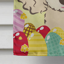 Load image into Gallery viewer, Buff Poodle Easter Egg Hunt Flag Canvas House Size BB1940CHF